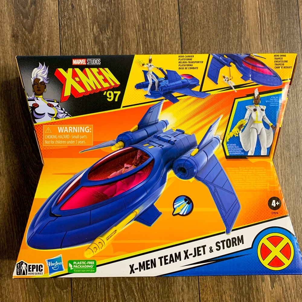 X-men storm xjet action figure